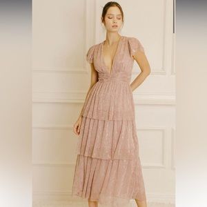 Storia Pleated Floral Dress